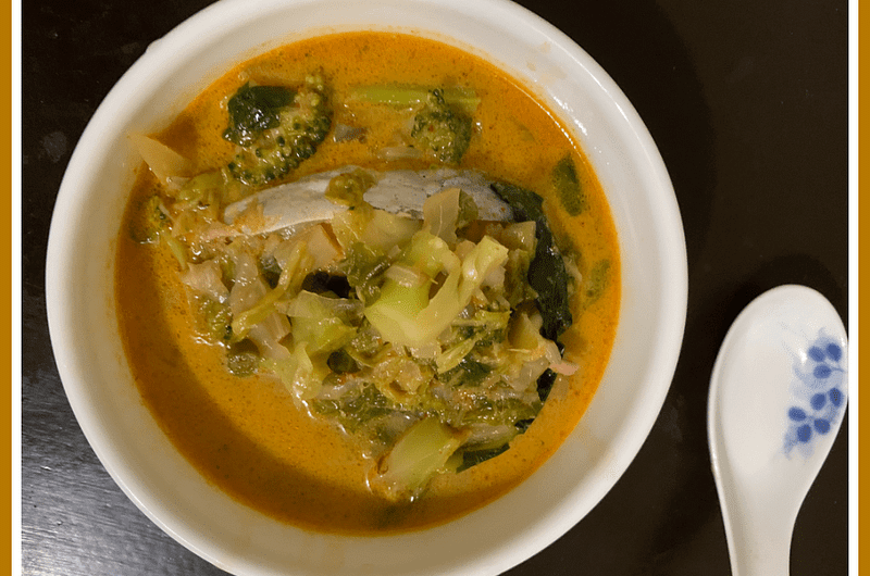 Keto Fish Soup With a Thai Feeling